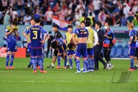 FUSSBALL WM 2022 Achtelfinale: Japan - Kroatien