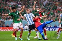 FUSSBALL WM 2022 Vorrunde: Argentinien - Mexiko