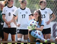 Fussball International Euro 2025,
Mannschaftsfoto Deutsche Frauen Nationalmannschaft
