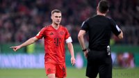 Fussball  DFB Pokal Achtelfinale  24/25: FC Bayern Muenchen - Bayer 04 Leverkusen