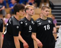 Volleyball Bundespokal Maennlich U 19 2023 beim TV Rottenburg