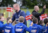 Fussball International EURO 2024: Training Daenemark in Freudenstadt