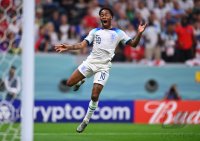 FUSSBALL WM 2022 Vorrunde: England - USA