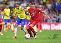 FUSSBALL WM 2022 Vorrunde: Brasilien - Serbien