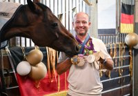 REITEN Olympische Spiele Paris 2024: Olympiasieger Michael Jung (Deutschland)