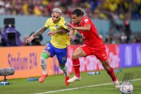 FUSSBALL WM 2022 Vorrunde: Brasilien - Schweiz