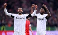 Fussball  DFB Pokal Achtelfinale  24/25: FC Bayern Muenchen - Bayer 04 Leverkusen