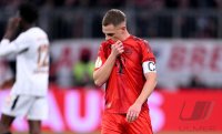 Fussball  DFB Pokal Achtelfinale  24/25: FC Bayern Muenchen - Bayer 04 Leverkusen