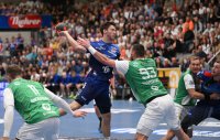 Handball  1. Bundesliga 2023/2024: HBW Balingen-Weilstetten  -  Fuechse Berlin