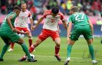 Fussball 1. Bundesliga 23/24: FC Bayern Muenchen - FC Augsburg