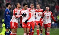 Fussball 1. Bundesliga 23/24: FC Bayern Muenchen - TSG 1899 Hoffenheim