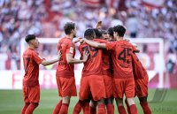 Fussball 1. Bundesliga 23/24: FC Bayern Muenchen - VfL Wolfsburg