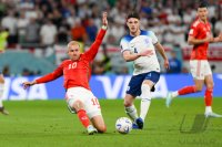 FUSSBALL WM 2022 Vorrunde: Wales - England