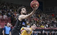 Basketball 1. Bundesliga 23/24: Tigers Tuebingen - HAKRO Merlins Crailsheim