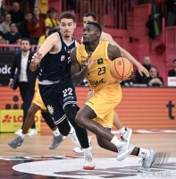 Basketball 2. Bundesliga 24/25: Tigers Tuebingen - ART Giants Duesseldorf