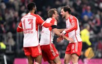 Fussball 1. Bundesliga 23/24: FC Bayern Muenchen - TSG 1899 Hoffenheim