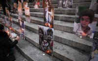 Kundgebung, Rettet Gaza, auf dem Holzmarkt in Tuebingen