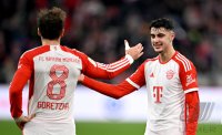 Fussball 1. Bundesliga 23/24: FC Bayern Muenchen - Borussia Moenchengladbach