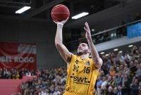 Basketball 1. Bundesliga 23/24: Tigers Tuebingen - FC Bayern Muenchen Basketball