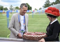 Fussball International EURO 2024: Training Daenemark in Freudenstadt