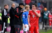 Fussball 1. Bundesliga 22/23: FC Bayern Muenchen - TSG 1899 Hoffenheim