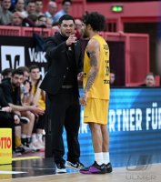 Basketball 1. Bundesliga 23/24: Tigers Tuebingen - Wuerzburg Baskets