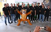 Basketball 1. Bundesliga  23/24 Teampraesentation Tigers Tuebingen