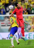 FUSSBALL WM 2022 Achtelfinale: Brasilien - Suedkorea