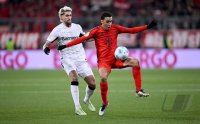 Fussball  DFB Pokal Achtelfinale  24/25: FC Bayern Muenchen - Bayer 04 Leverkusen