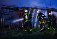 Wohnhausbrand Ortsmitte Starzach - Wachendorf