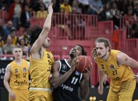 Basketball 1. Bundesliga 23/24: Tigers Tuebingen - Veolia Towers Hamburg