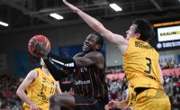 Basketball 1. Bundesliga 23/24: Tigers Tuebingen - NINERS Chemnitz