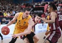 Basketball 1. Bundesliga 23/24: Tigers Tuebingen - FC Bayern Muenchen Basketball