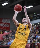 Basketball 1. Bundesliga 23/24: Tigers Tuebingen - FC Bayern Muenchen Basketball