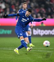 Fussball 1. Bundesliga 23/24: FC Bayern Muenchen - TSG 1899 Hoffenheim