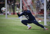 Fussball International EURO 2024: Training Daenemark in Freudenstadt