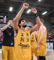 Basketball 1. Bundesliga 23/24: Tigers Tuebingen - EWE Baskets Oldenburg