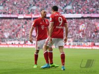 Fussball 1. Bundesliga Saison 2016/2017: FC Bayern Muenchen - Borussia Dortmund