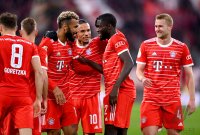 Fussball DFB Pokal Viertelfinale 22/23: FC Bayern Muenchen - SC Freiburg