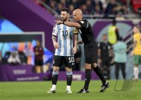 FUSSBALL WM 2022 Achtelfinale: Argentinien - Australien