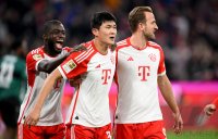 Fussball 1. Bundesliga 23/24: FC Bayern Muenchen - VfB Stuttgart