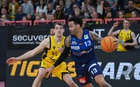 Basketball 2. Liga 22/23 Playoff Viertelfinale: Tigers Tuebingen - Eisbaeren Bremerhaven