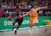 Basketball 1. Bundesliga 23/24: Tigers Tuebingen - ratiopharm Ulm