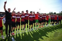 Fussball Relegation zur Regionalliga Sued 2024/2025
TSG Balingen - Tuerk Guecue Friedberg