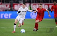 Fussball  DFB Pokal Achtelfinale  24/25: FC Bayern Muenchen - Bayer 04 Leverkusen