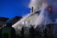 Wohnhausbrand Ortsmitte Starzach - Wachendorf