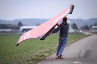 Klaus Leins beim Wingskating