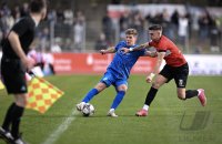 Fussball Regionalliga Suedwest 23/24: TSG Balingen - SV Stuttgarter Kickers