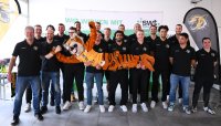 Basketball 1. Bundesliga  23/24 Teampraesentation Tigers Tuebingen