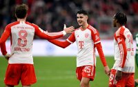 Fussball 1. Bundesliga 23/24: FC Bayern Muenchen - Borussia Moenchengladbach